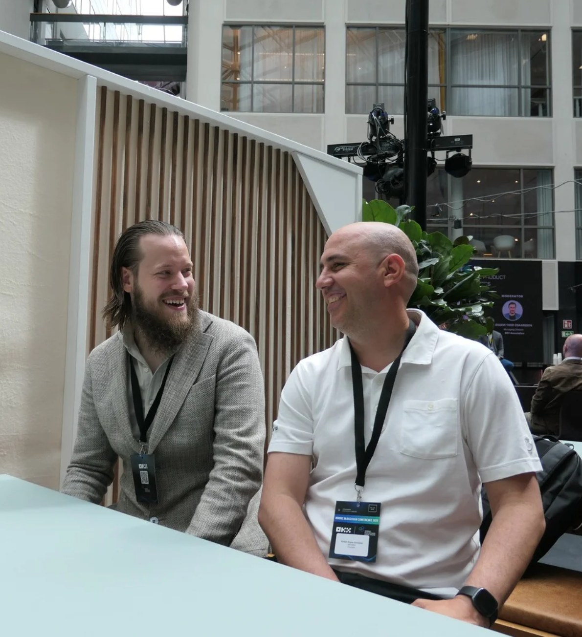 Johannes och Rafael - grundare av Monetax